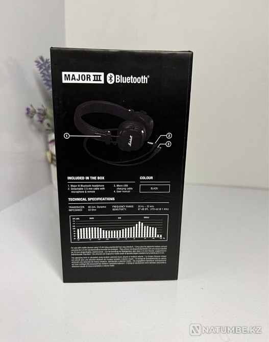 Наушники Marshall major 4 (Рассрочка; Kaspi RED] Оптом и в розницу Алматы - изображение 6