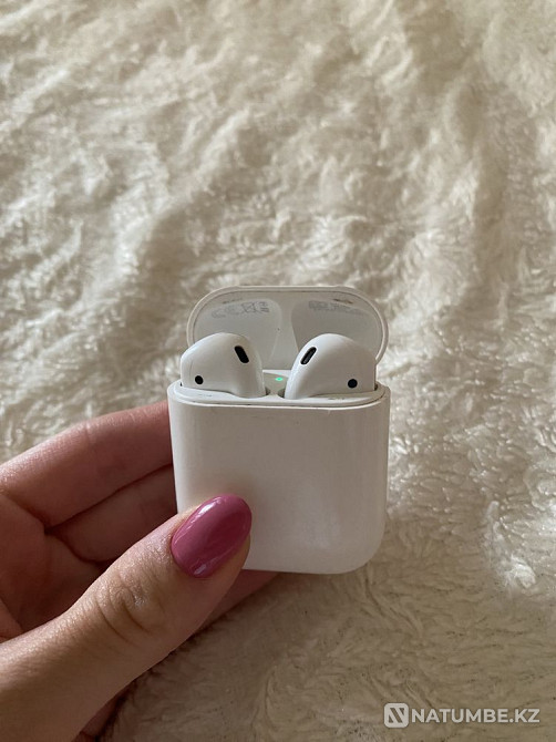 Apple Airpods white Almaty - photo 1