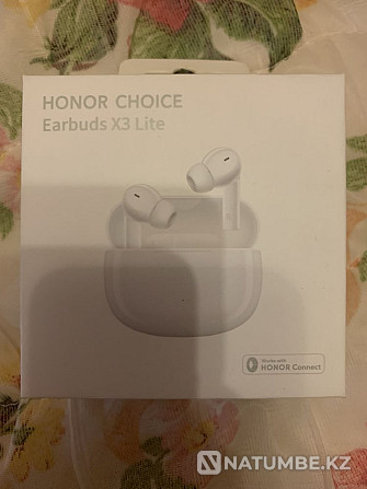 Selling wireless headphones HONOR CHOICE X3 Lite White Almaty - photo 1