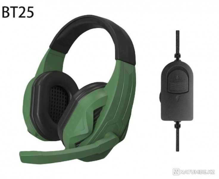 Наушники игровые с микрофоном проводные Огромный выбор Опт и в роз Алматы - изображение 6