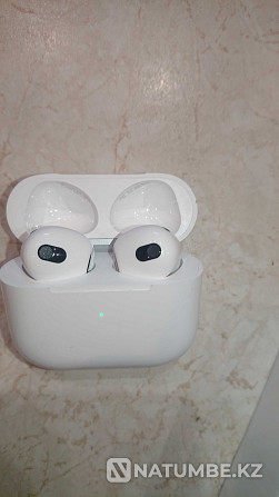 Airpods; құлаққаптар түпнұсқа емес  Алматы - изображение 4