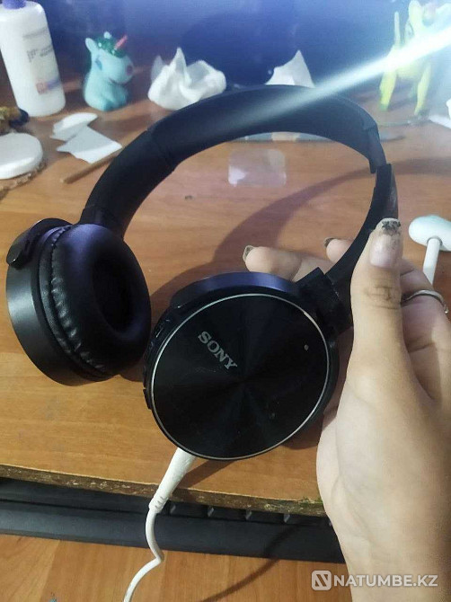 Блютуз наушники обычные Алматы - изображение 1