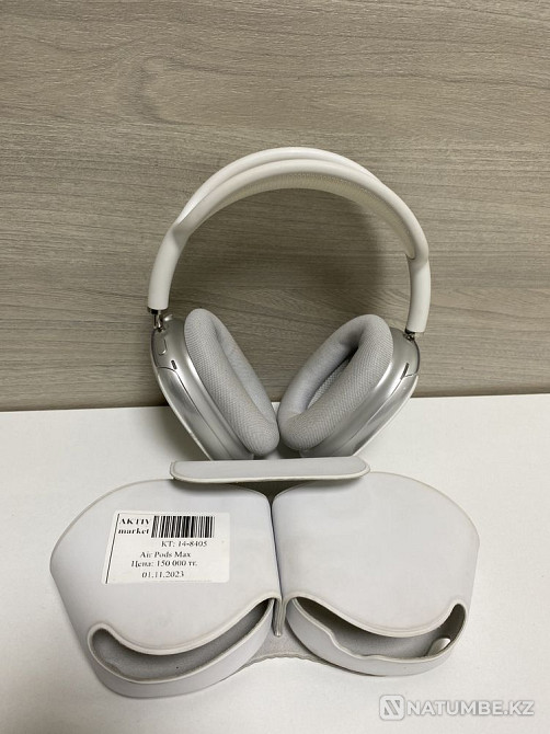 Air Pods Max в хорошем состояний Алматы - изображение 2
