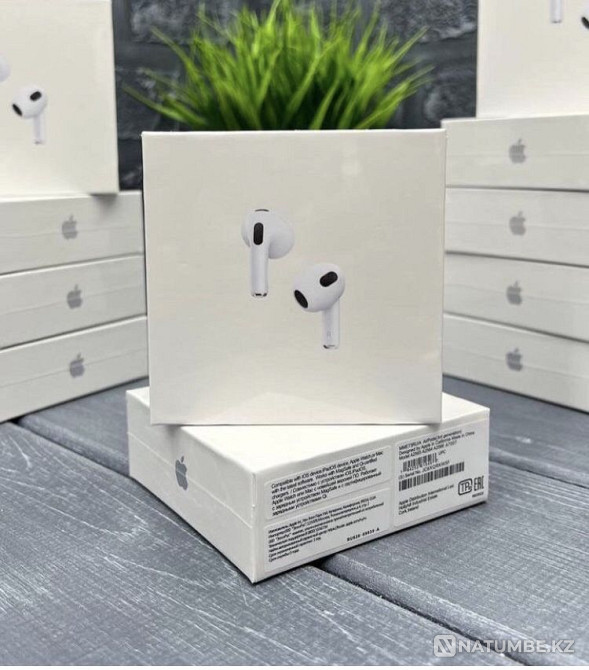 Айрподс 3 премиум Airpods 3 premium Алматы - изображение 2