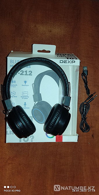 Wireless audio headset Almaty - photo 2
