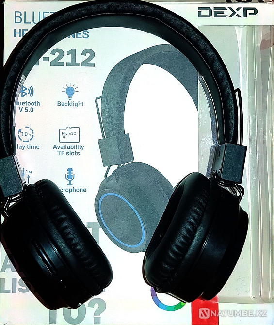 Wireless audio headset Almaty - photo 1