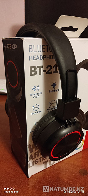 Wireless audio headset Almaty - photo 4