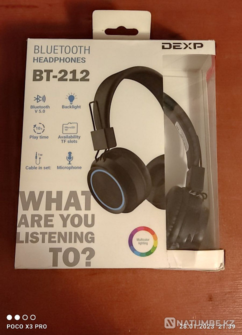 Wireless audio headset Almaty - photo 5