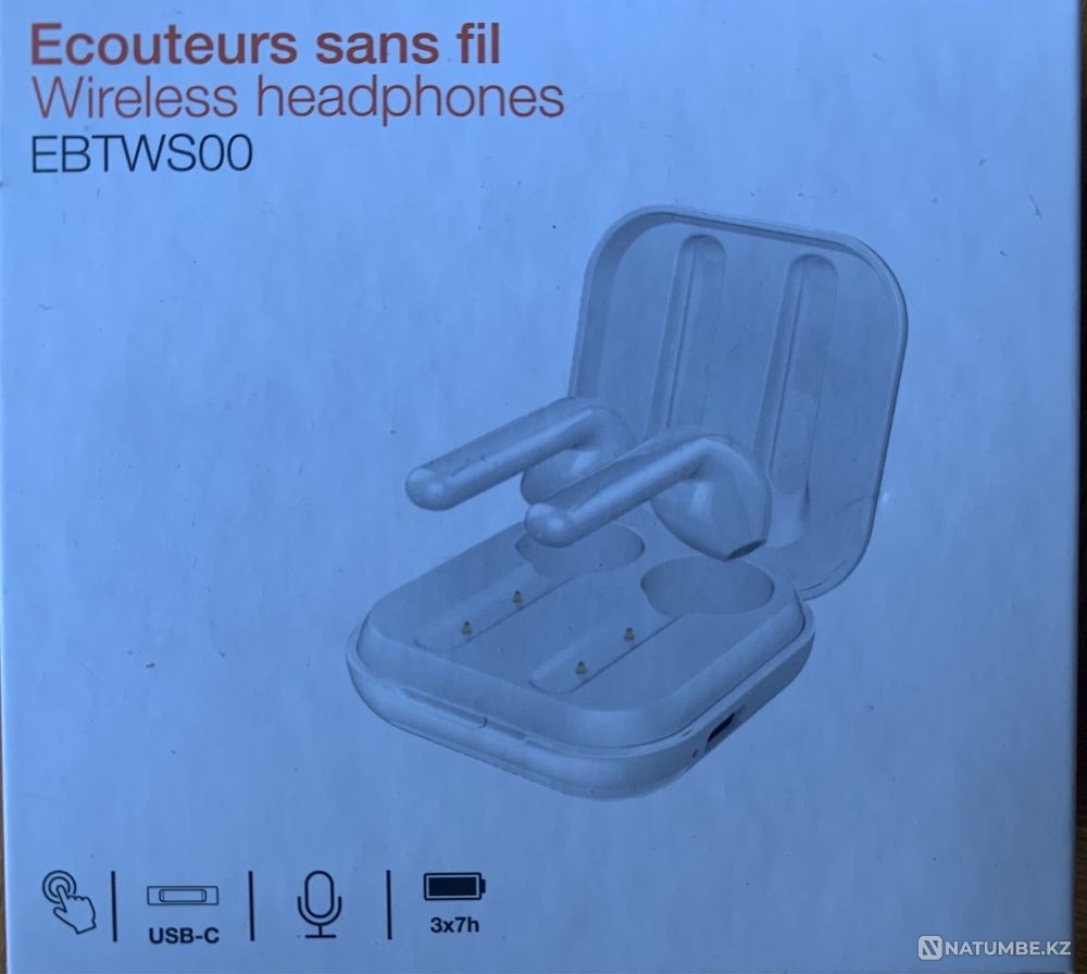 Наушники беспроводные Bluetooth. Новые. Франция. Алматы - изображение 3