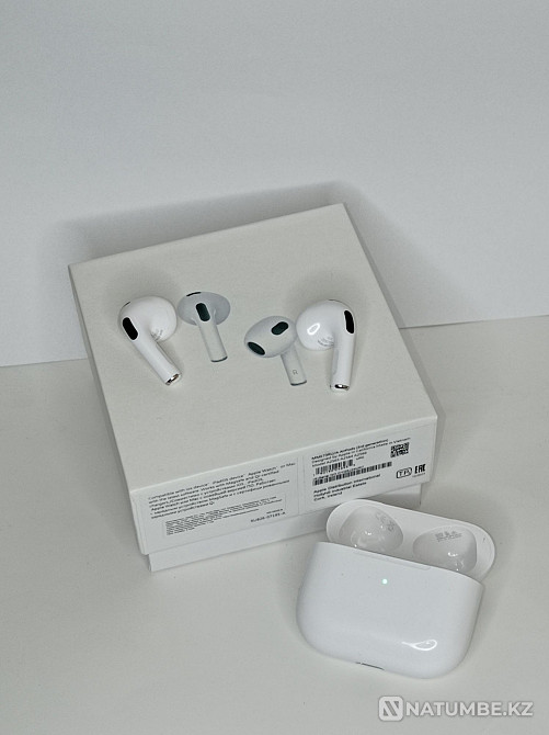 Айрподс Эйрпосд Нушникик ??ла??ап Airpods airpods 3 Аксесеуар Алматы - изображение 7