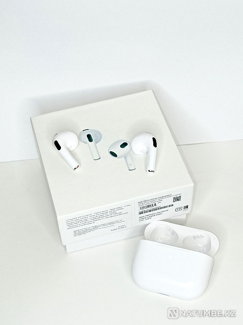 Айрподс Эйрпосд Нушникик ??ла??ап Airpods airpods 3 Аксесеуар Алматы - изображение 4
