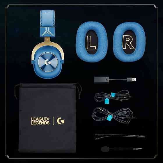 Игровые наушники Logitech G Pro X LOL Almaty