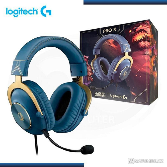 Logitech G Pro X LOL gaming headphones Almaty - photo 1