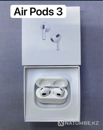 air pods 3 люкс Алматы - изображение 1