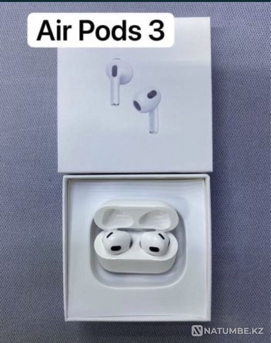 air pods 3 люкс Алматы - изображение 1