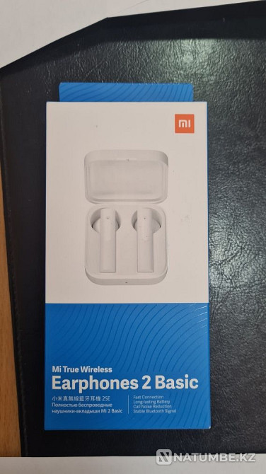 Продам Наушники Xiaomi Mi True Wireless Earphones 2 Basic белый новый Алматы - изображение 1