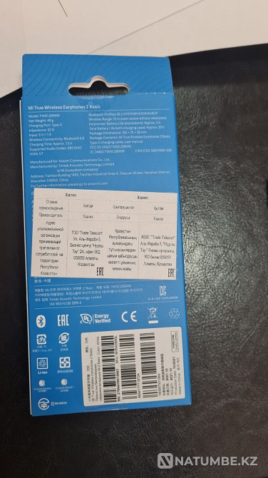 Продам Наушники Xiaomi Mi True Wireless Earphones 2 Basic белый новый Алматы - изображение 2