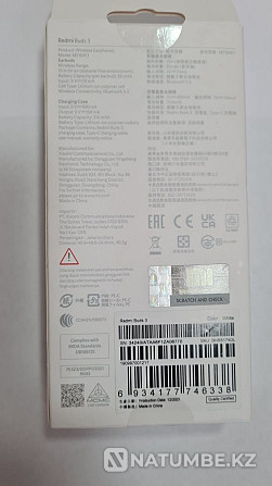 Продам Наушники Xiaomi Redmi Buds 3 белый не распечатанные15 000 ? Алматы - изображение 2