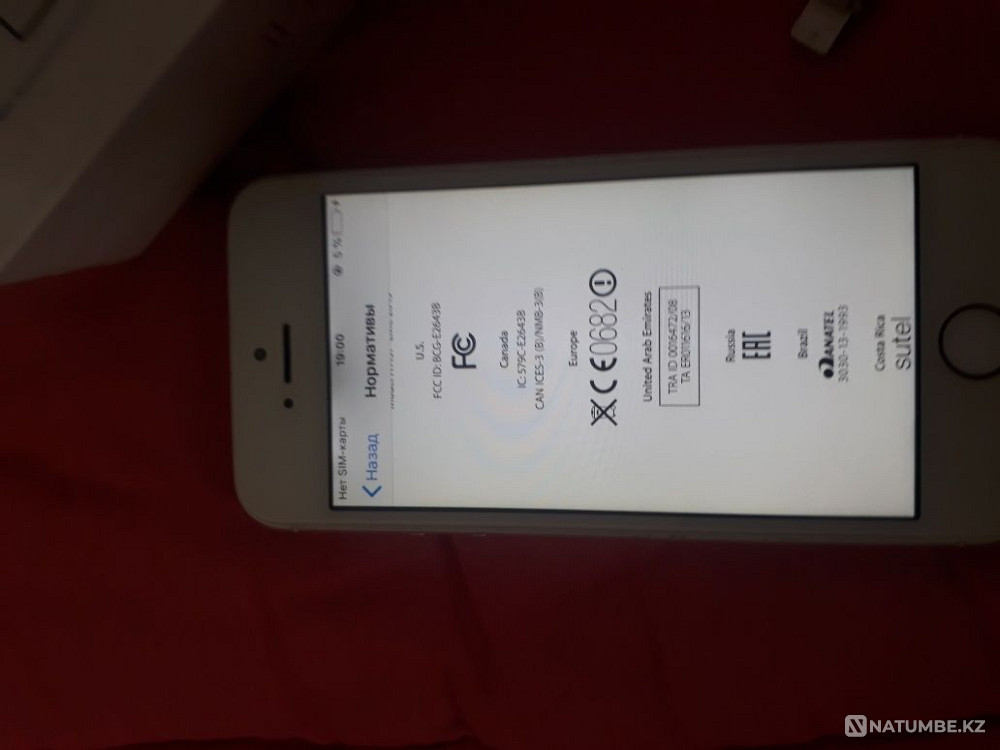 Продам айфон 5с 16 гб Алматы - изображение 5