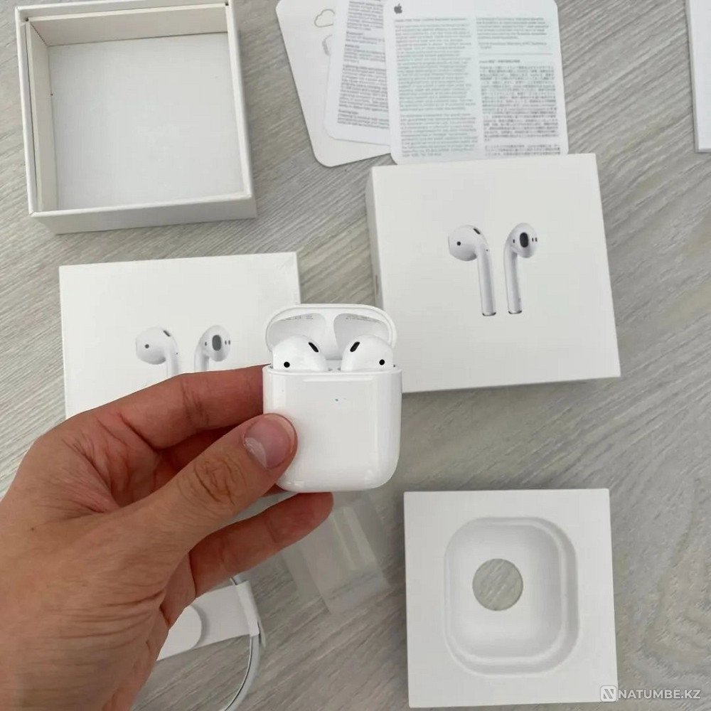AirPods 2 ; 3 ; pro и Max премиум качество гарантия на вес ассортимен Алматы - изображение 4