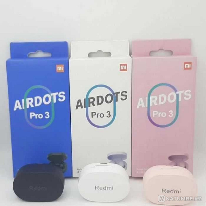 Беспроводные наушники Redmi AirDots Pro 3 наушники беспроводной черный Алматы - изображение 6