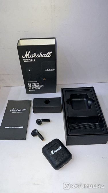 Marshall JBL Airpods беспроводные наушники Алматы - изображение 1