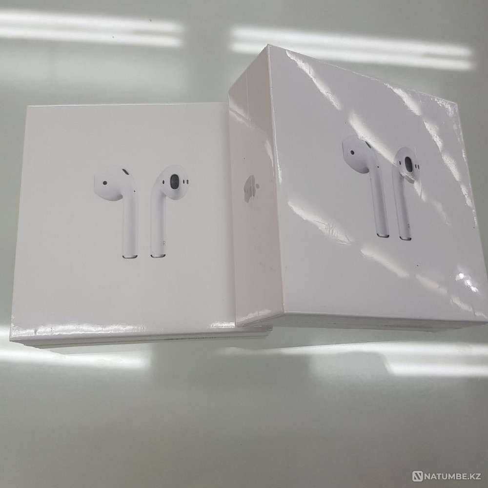 Беспроводные наушники Apple AirPods 2 новые Алматы - изображение 1