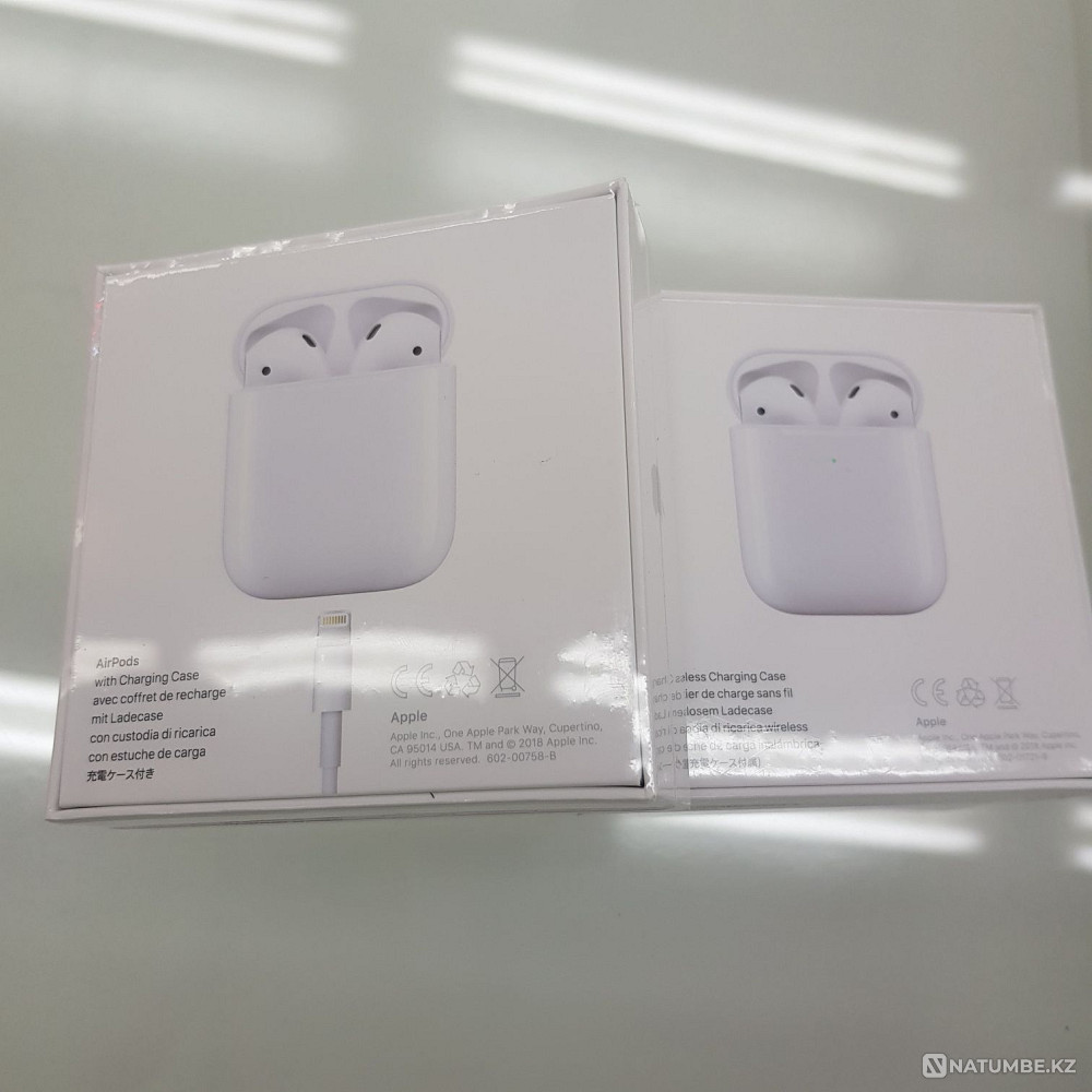 Беспроводные наушники Apple AirPods 2 новые Алматы - изображение 2