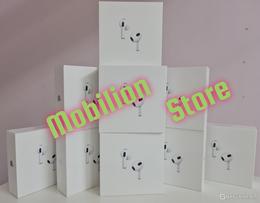 Беспроводные наушники Apple Airpods 3 (MPNY3) новые Алматы - изображение 1