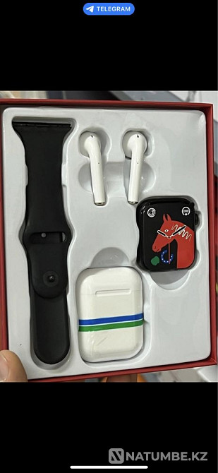 AirPodsApple watch Комбо Алматы - изображение 3
