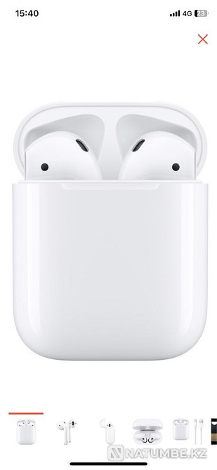 Наушники Airpods 2 Алматы - изображение 5