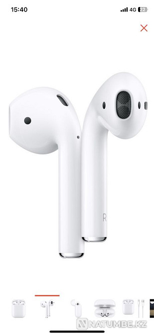Наушники Airpods 2 Алматы - изображение 4