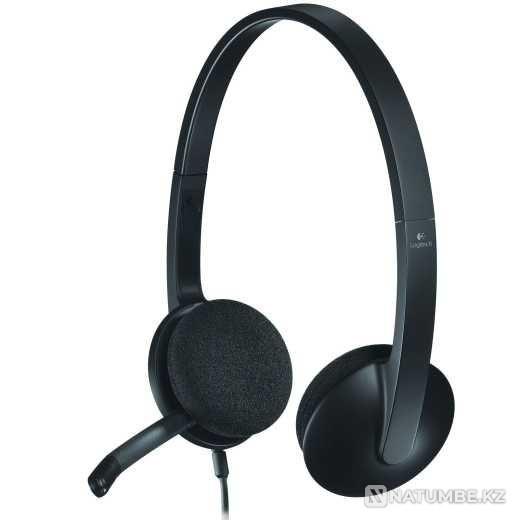 Logitech H340 headphones black Almaty - photo 1