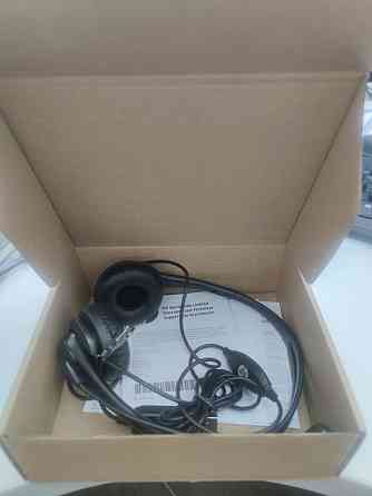 Гарнитура наушники HP Stereo USB Headset Plantronics Logitech Almaty