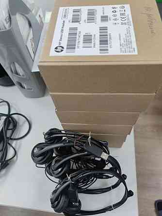 Гарнитура наушники HP Stereo USB Headset Plantronics Logitech Almaty