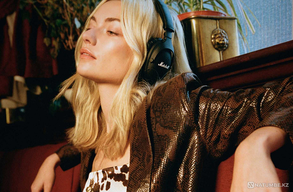 Bluetooth белсенді шуды болдырмайтын құлаққаптар Marshall Monitor II ANC  Алматы - изображение 2