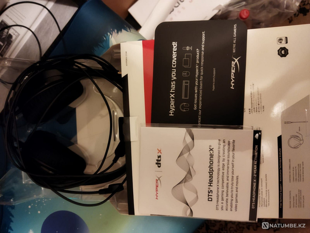 Новые наушники для компьютера ;hyperx cloud stinger Алматы - изображение 2