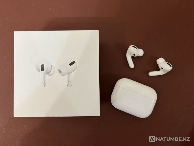 Airpods Pro 1 (арыгінал; б/к) Алматы - photo 1