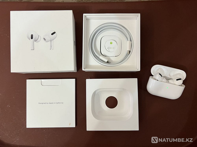 Airpods Pro 1 (арыгінал; б/к) Алматы - photo 2