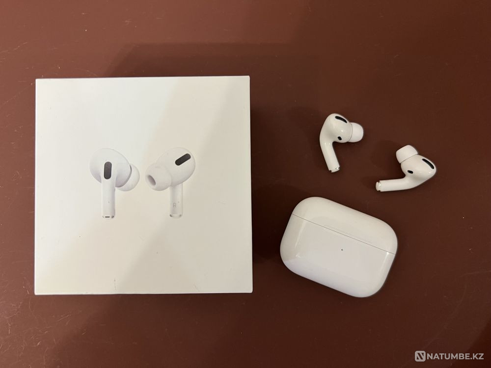 Airpods Pro 1 (оригинал; б/у) Алматы - изображение 1