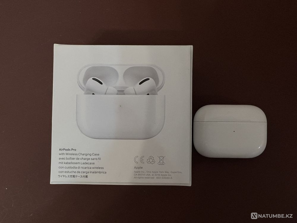 Airpods Pro 1 (оригинал; б/у) Алматы - изображение 4