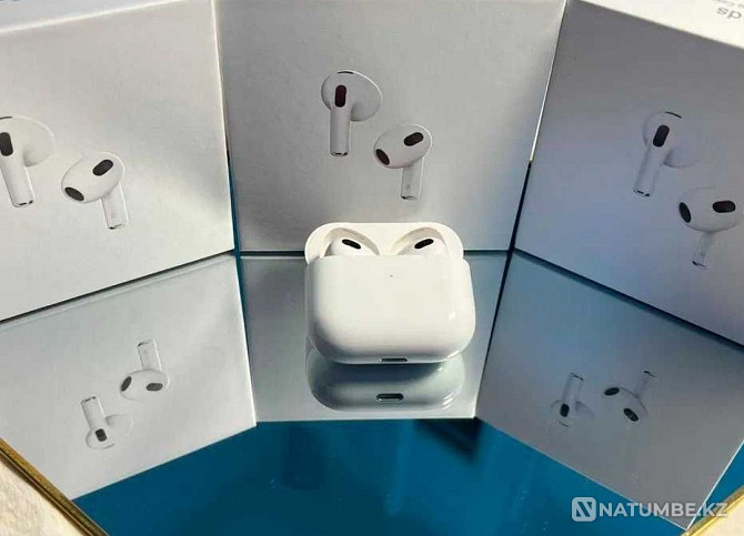 Сымсыз құлаққаптар AirPods 3 AirPods 3 AirPods pro премиум нұсқасы  Алматы - изображение 1