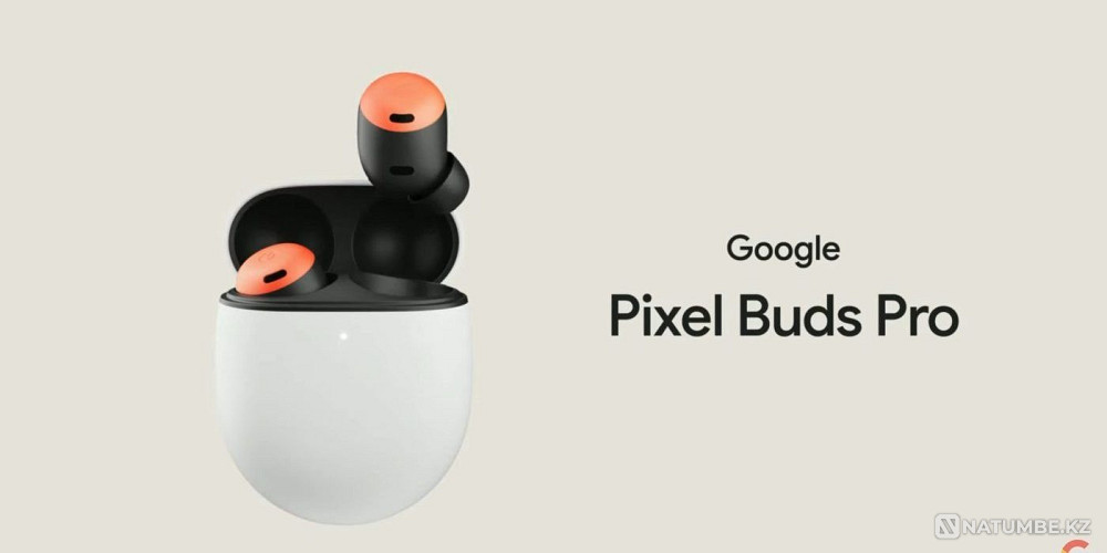 Google Pixel Buds Pro Coral/Porcelain сымсыз құлаққаптар  Алматы - изображение 2