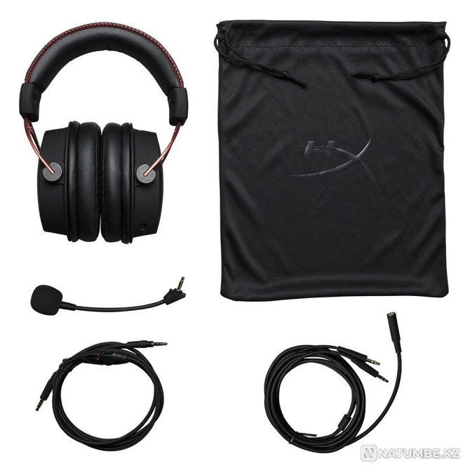 HyperX Cloud Alpha; Black/Red Almaty - photo 5