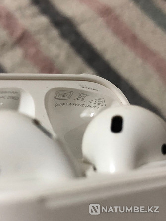 Продам AirPods беспроводные наушники Оригинал Алматы - изображение 6