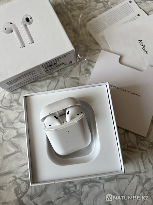 Наушники Apple AirPods Алматы - изображение 1