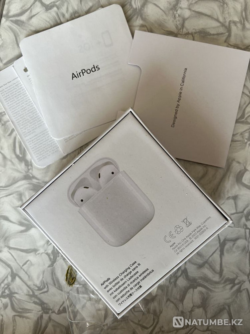 Наушники Apple AirPods Алматы - изображение 3