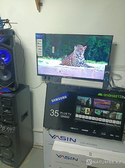 TVs 81 cm; 2023; Google TV. Almaty - photo 1