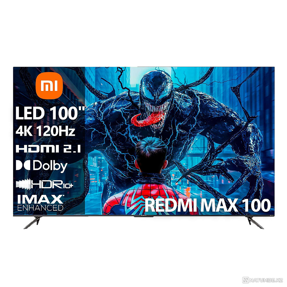 Огромный Телевизор Xiaomi Redmi MAX 100 [100"(254см) 4К 120Гц] Алматы - изображение 1