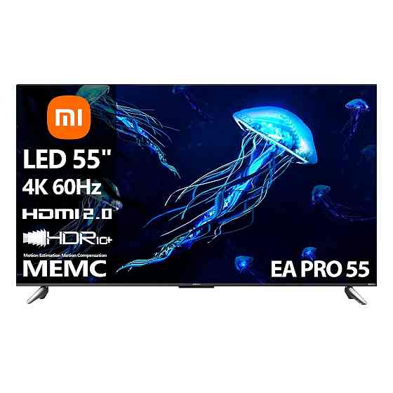 Телевизор Xiaomi EA PRO 55 [55"(140см) 4K 60Гц]  Ақмола облысы